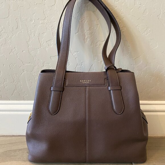 RADLEY London Piccardy Hill Women's Leather Shoulder Bag - Color: Thunder - Picture 1 of 4